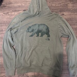 The North Face Olive Bear Graphic Hoodie